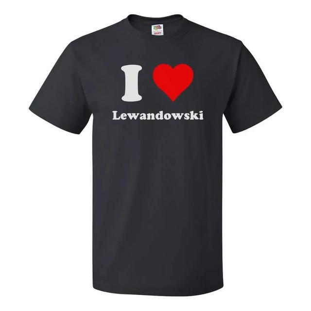 Camiseta I Love Lewandowski Heart XXXL