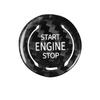 Carbon Engine Start-Stop Switch Button Trim for Chevrolet Corvette C8 -2024