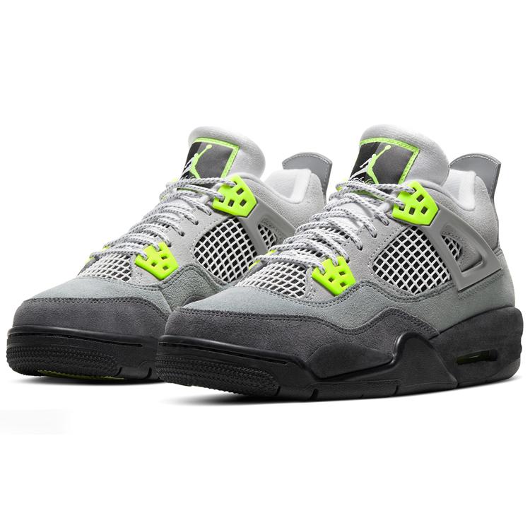 New Jordan 4 Retro SE 95 Neon GS CT5343-007