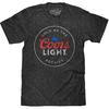 Tee Luv Men's Coors Light Shirt - Cold As The Rockies Coors Beer T-Shirt