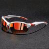 Modische Unisex-Outdoor-Sonnenbrille für Radfahren, Fahren, Laufen, Mountainbiken - Sportbrille geeignet für verschiedene aktive A
