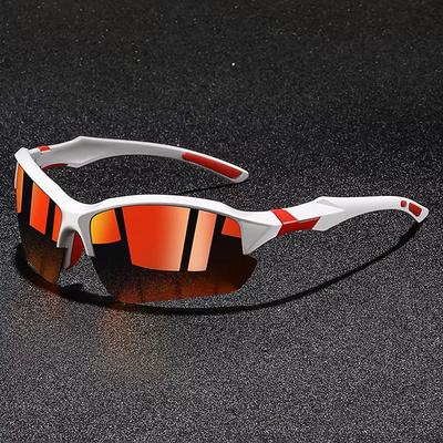 Modische Unisex-Outdoor-Sonnenbrille für Radfahren, Fahren, Laufen, Mountainbiken - Sportbrille geeignet für verschiedene aktive A