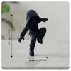 Creative Climbing Ninja Statue 3D Printed Ninja Ornaments Novelty Monitor Top Decor  Gaming Room