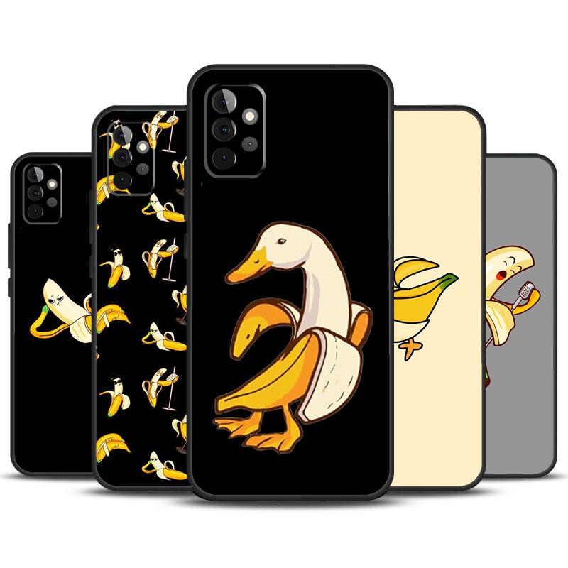 Memes Cartoon Funny Banana Cover For Samsung Galaxy A53 A33 A52 A32 A22 A12 A13 A23 A51 A71 A14 A34 A54 A15 A25 Case