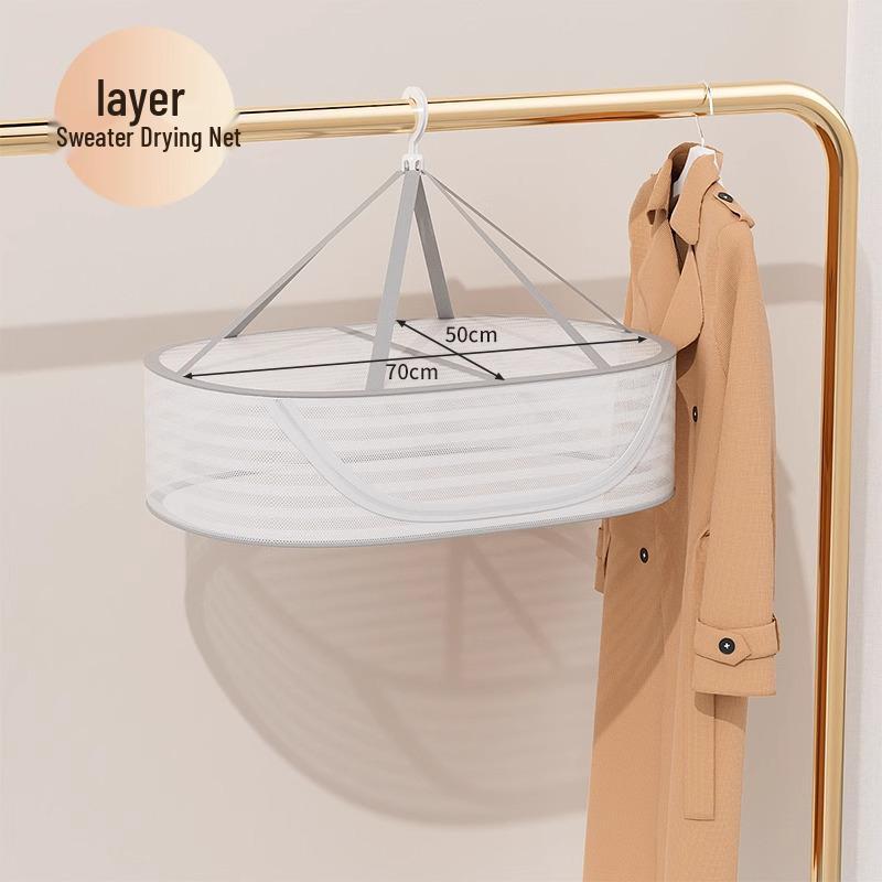 Specjalny Stojak do Suszenia Swetrów Kaszmirowych - Płaska Siatka do Suszenia Kosz