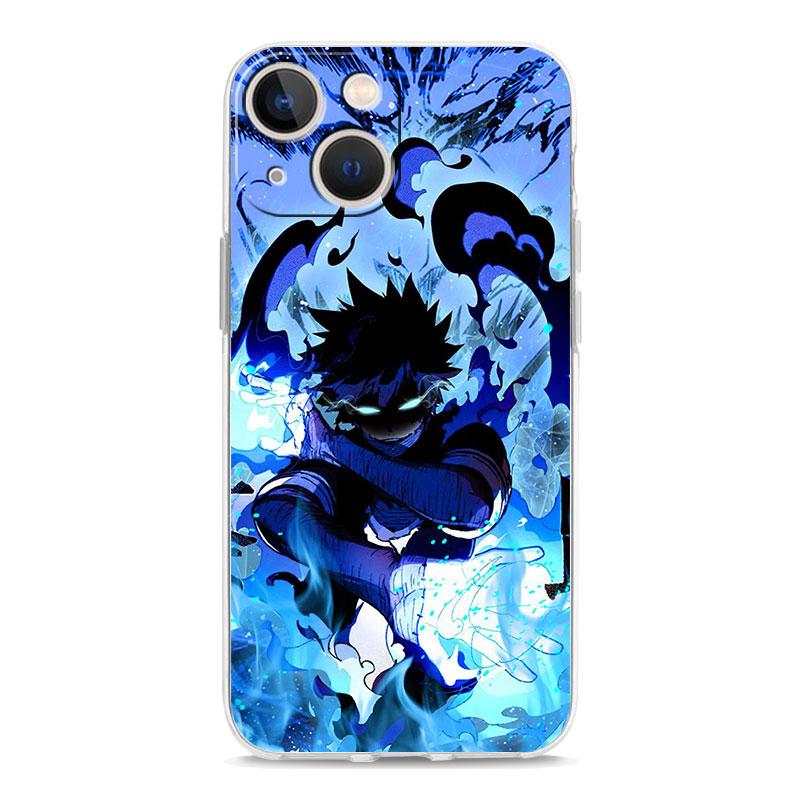 

Прозрачный мягкий чехол для телефона My Hero Academia Anime Izuku Deku для iPhone 14 13 12 11 Pro Max XS X XR SE 7 8 Plus, прозрачный чехол из ТПУ iPhone 14 Plus