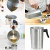 Candle Making Pouring Cup Dripless Pouring Spout Heat-Resistant Handle 101.4oz Wax Melting Cup for Candle Making