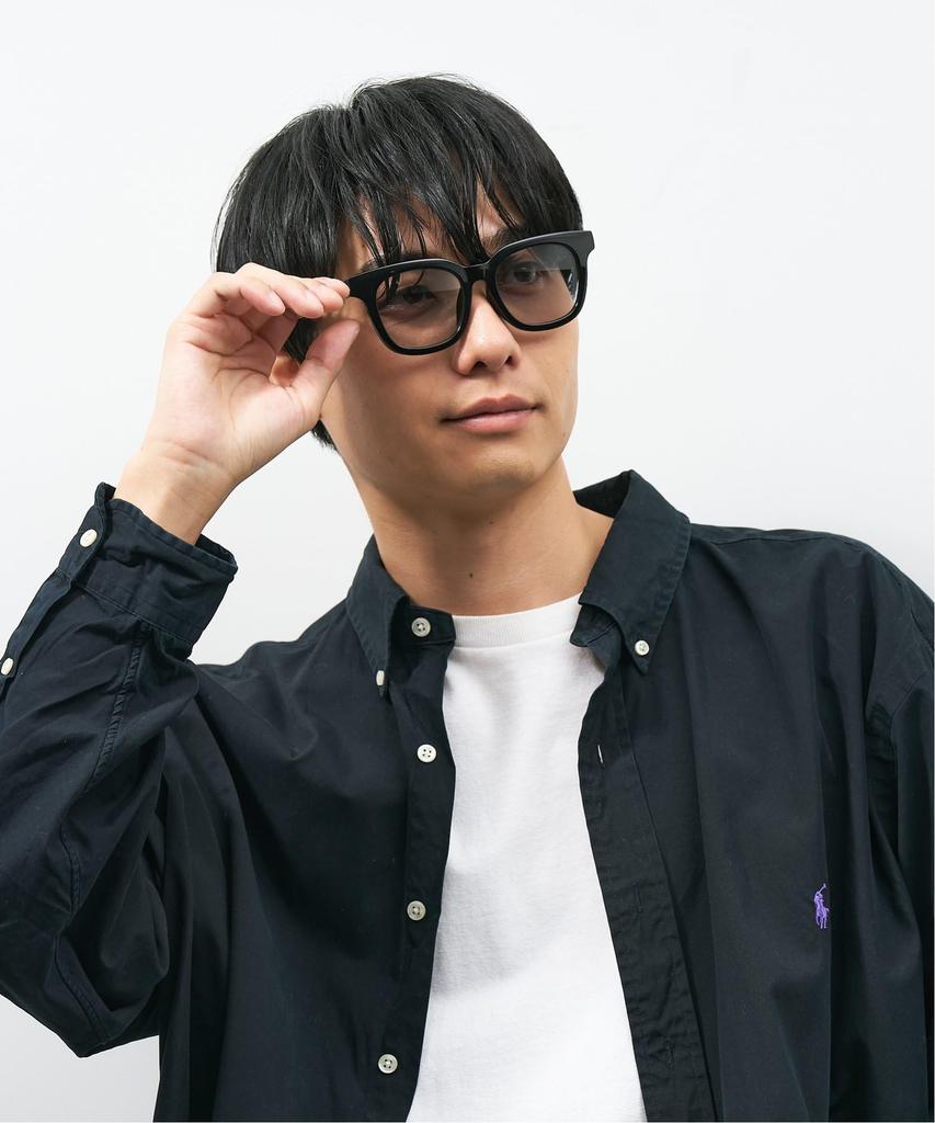 Sunglasses Large UV UV Sports [Zoff] [WEB Exclusive] Wellington-style (black) Lightweight, Size, Protection, Cut, Unisex, Men's, Women's, Unisex,