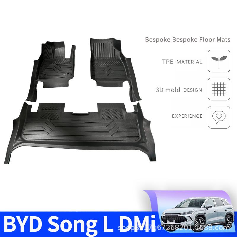 BYD Song L DMI Full Coverage TPE Floor Mats & Door Sill Protection Single Layer Upgrade: Threshold TPE Floor Mat