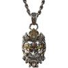 Nouă Tendință Chineză Pandantiv Mască Vajra Yaksha Gotic Retro Modă Bărbați Amuletă de Lux Bijuterii Stil Tibetan