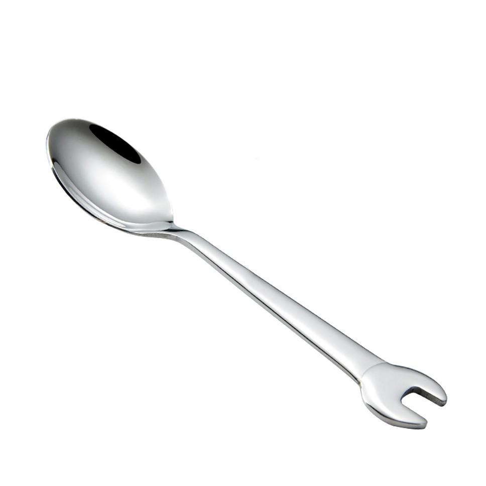 Shape Tableware Home Kitchen Stainless Steel Fork Spoon