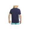 New Nike T Shirts Men's Dark Blue DZ2833-410