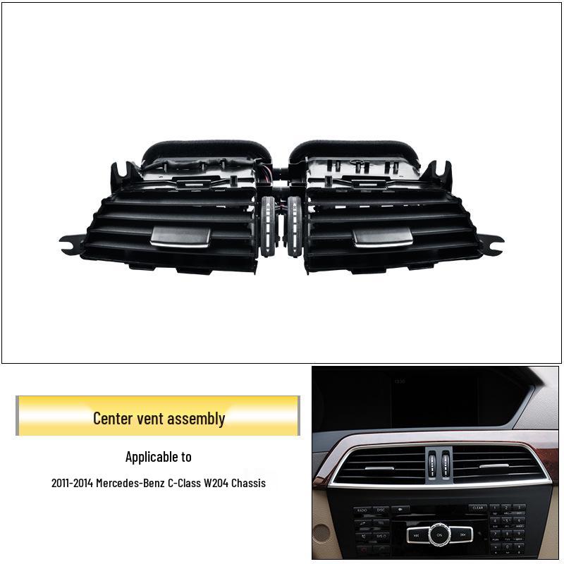 Panou de bord Mercedes-Benz Clasa C W204 C200 C260 Ansamblu panou guri de ventilație aer condiționat