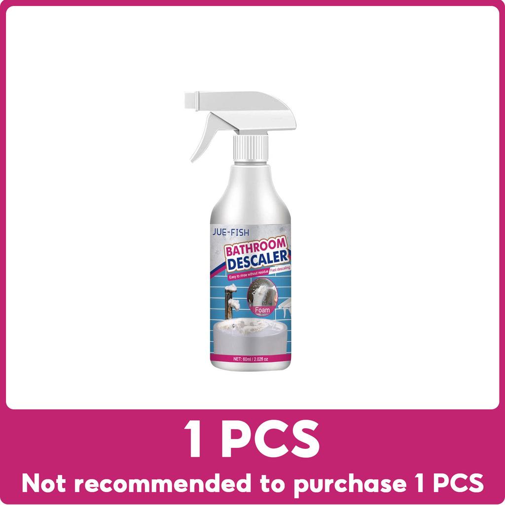 Bathroom Cleaning Spray Shower Glass Descaler Anti Mold Cleaning Bathtub Toilet Descaling Limescale Cleaner Bathtub Cleaner Foam