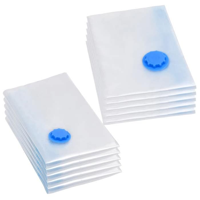 VidaXL Sacs de voyage sous vide Sacs de vêtements 2 tailles 10 pcs