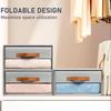 Organizzatore con contenitore sotto il letto con design pieghevole per l'organizzazione dell'armadio in camera da letto