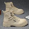 High Top Men's Canvas Shoes  Autumn Winter Platform Sneakers Comfortable Outdoor Ankle Short Boots Male Sneakers Zapatos Hombres