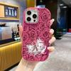 Phone Case: 2D Flat Design Suitable for iPhone 18 17 16 15 14 13 Pro Protective Case, Couple Style, Delicate and Gorgeous, Christmas and Halloween Gif