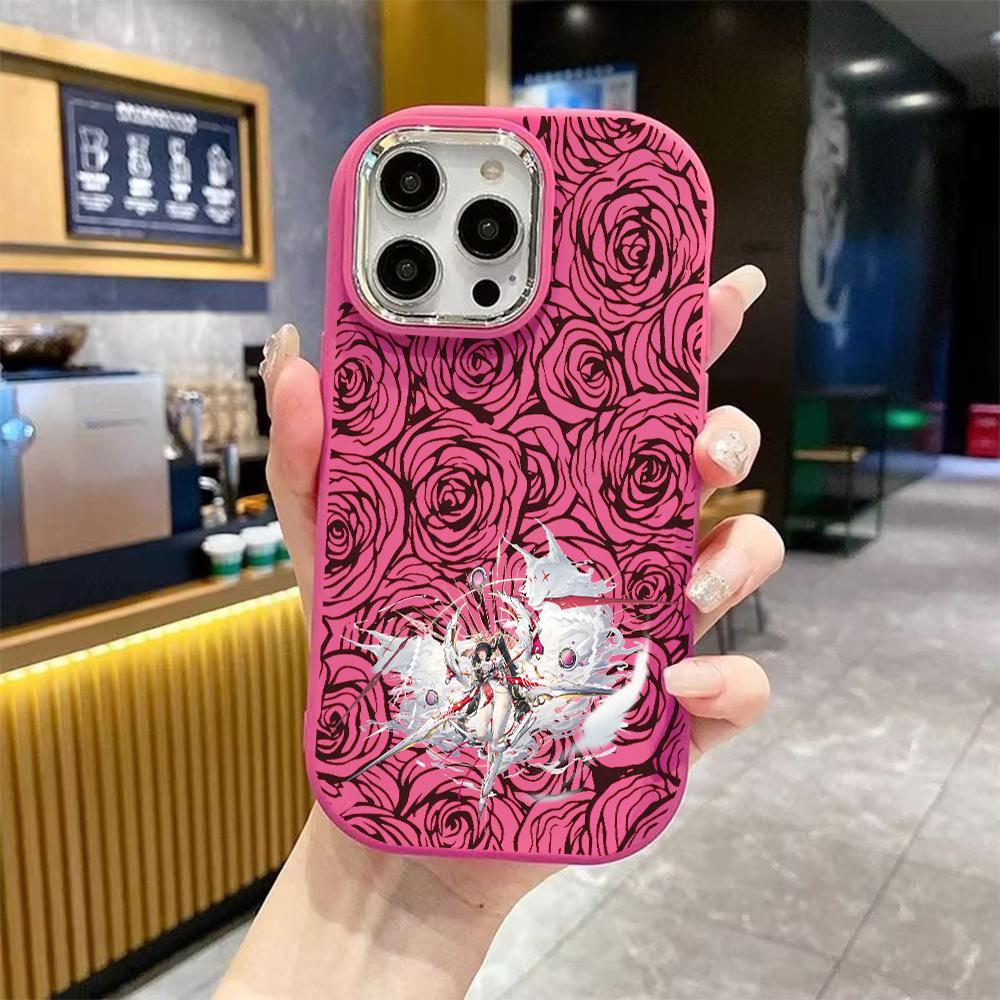 Phone Case: 2D Flat Design Suitable for iPhone 18 17 16 15 14 13 Pro Protective Case, Couple Style, Delicate and Gorgeous, Christmas and Halloween Gif