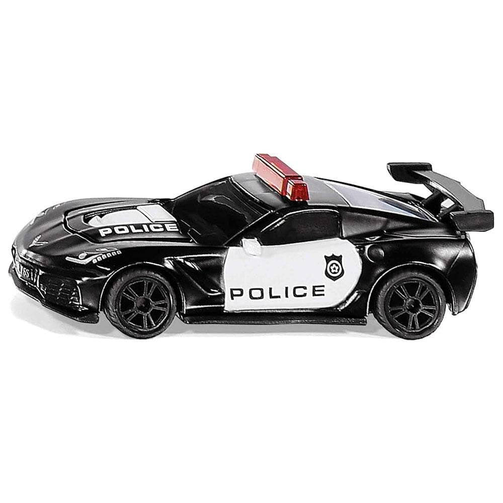 SIKU Chevrolet Corvette ZR1 Police Ages 3 and SK1545 (for Up)