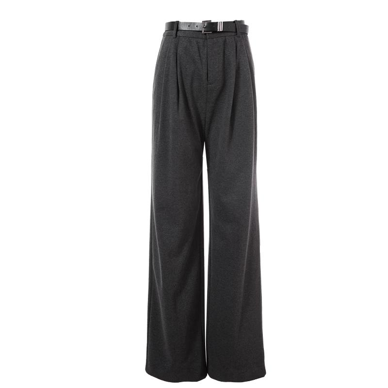 BETU Women s Winter High-Waist Wide-Leg Pants S