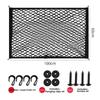Auto Cargo Net Trunk Storage Net Double-layer Vertical Mesh High-elastic Mesh Enhanced Load-bearing For Road Trips