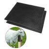2PCS Livestock Grooming Mats With Mounting Nail Scratching Post Pad For Various Farm Animal Horse Cow Cattle Grooming