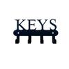 Metal Wall Mount Key Holder, Welcome Home Cat Dog Key Organizer Hook, Decorative Key Hanger Rack for Home Office Entryway