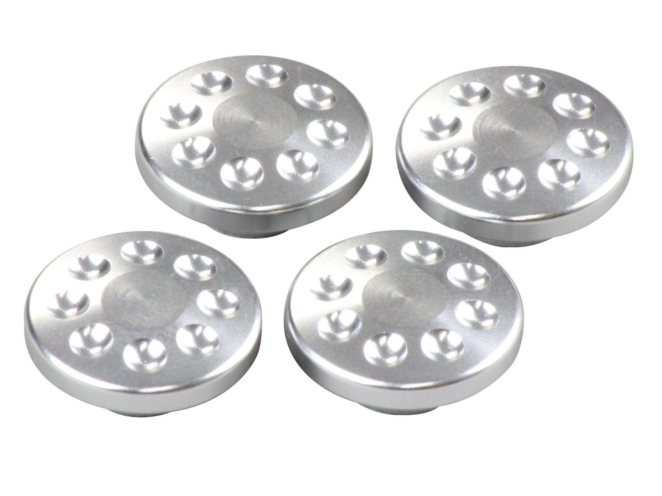 

POSH FAITH 000821-03 Motorcycle Equipment Cap Bolt Cover for M10 Silver M10 серебряный