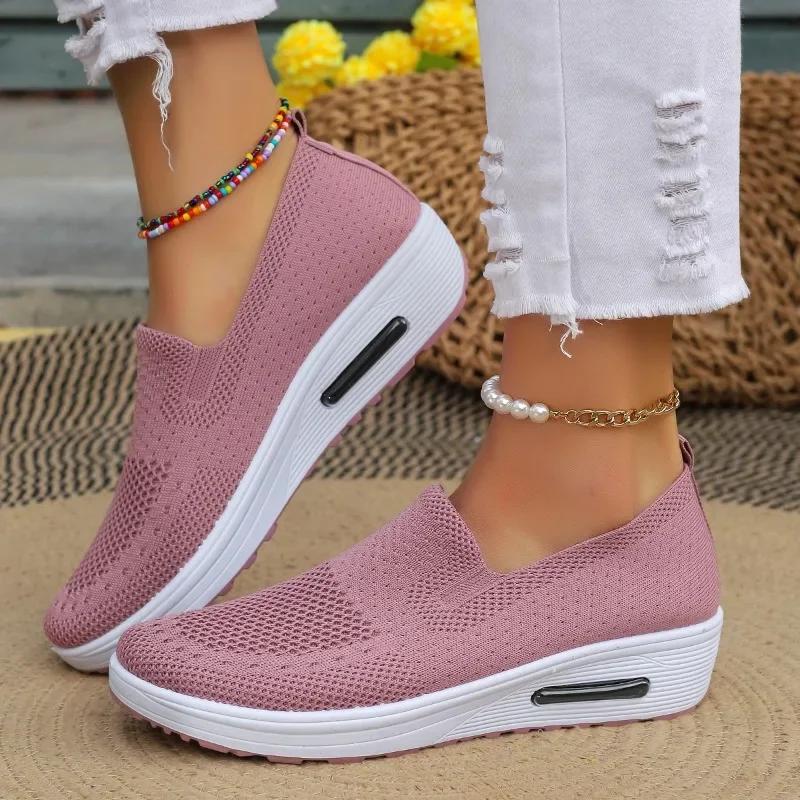 Women Casual Sneakers Summer Lightweight Outdoor Sneakers Breathable Designer Walking Shoes Women Zapatos De Mujer Comfortable