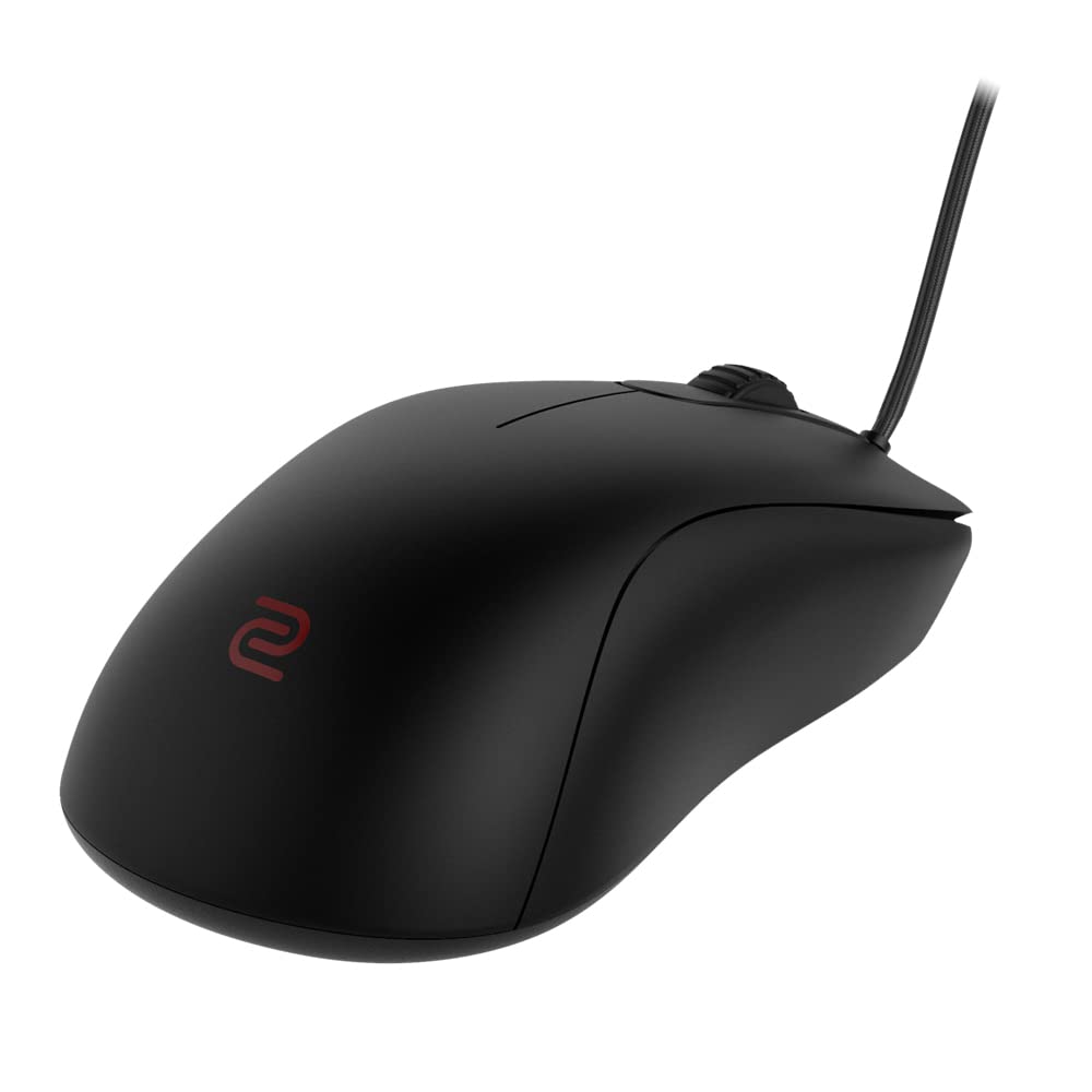 BenQ Gaming Mouse 3360 Paracord USB Plug Available in Two Sizes and Black S1-C (Symmetrical Design, Sensor, Right-Handed, Wiring, Lightweight, & Play,