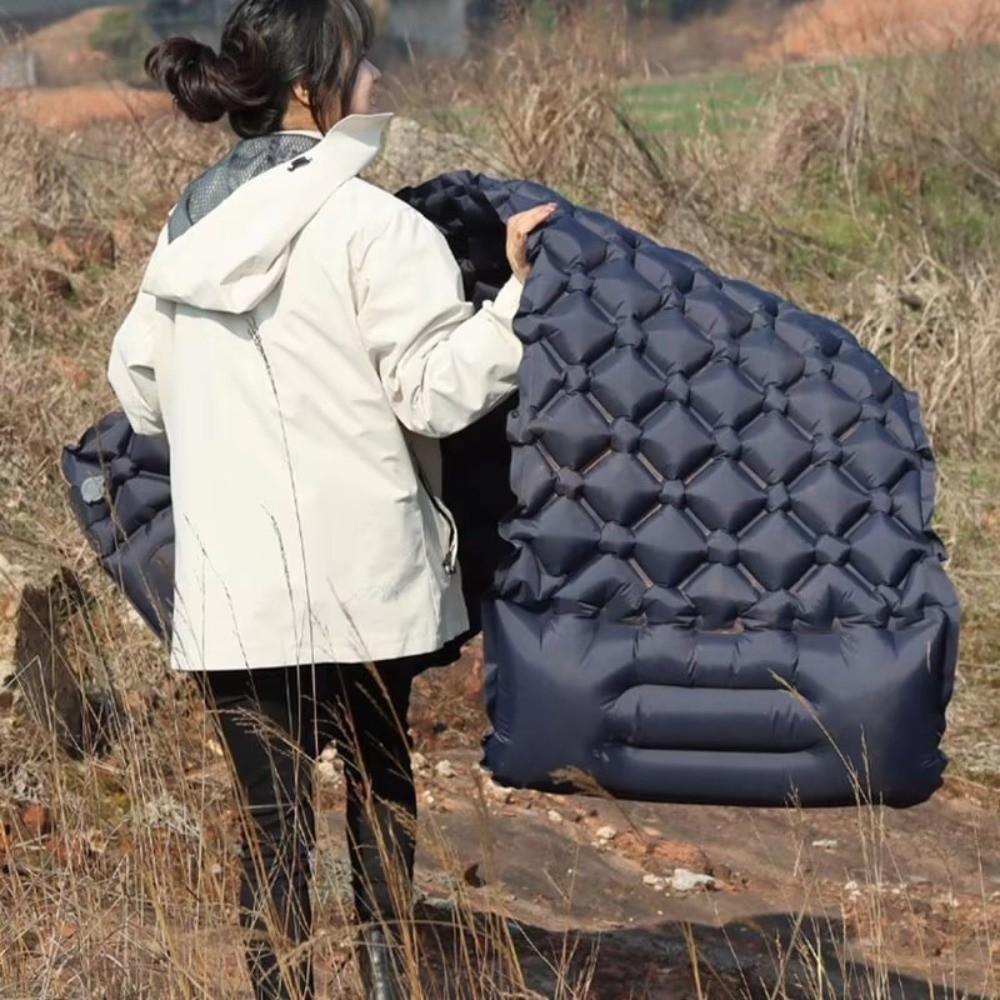 Thickened Pad Camping Air Mattress Tear-Resistant Self-Inflating Sleeping Mat  Outdoor Camping