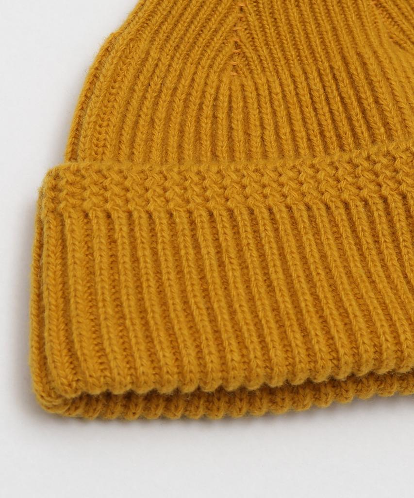 Eondeokeonteulolseutyudio Winter Short Beanie Watch Cap / Lambs Wool / Ps Mustard