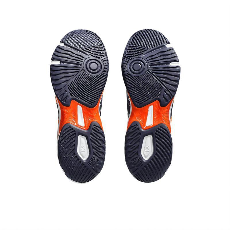 Asics Gel Rocket 11 Indigo Fog Nova Orange Sneakers 1071A091-500