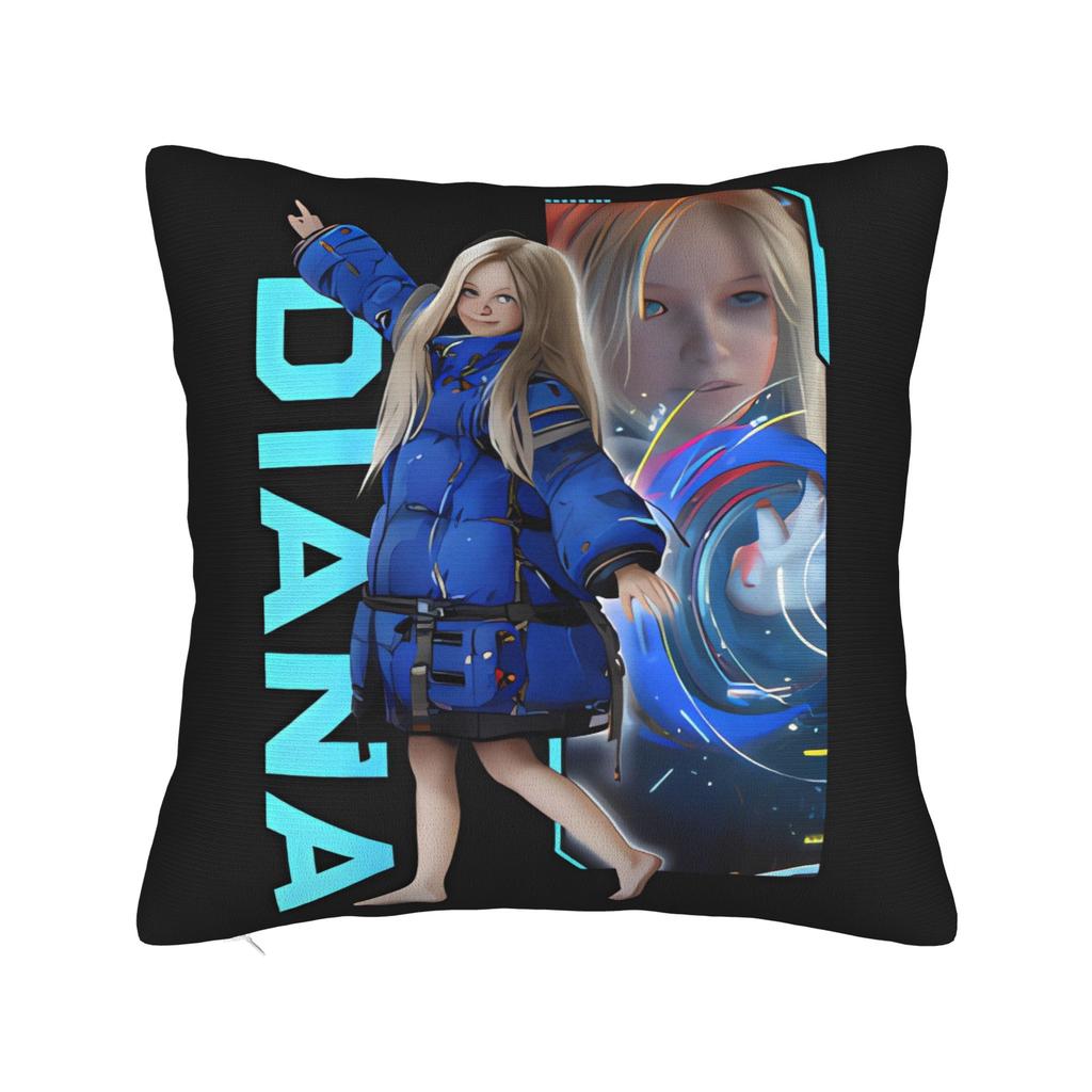 Diana is so Cute Pillow Cover Soft Cushion Cover Cute Funny Pillow Case For Sofa Car Home Decor