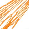 Comfortable Double Swing Hanging Bed Nylon Mesh Hammock for Outdoor Camping(orange)
