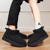 Snow Boots Women Lace Up Warm Ankle Boots Ladies Winter Fur Shoes Platform Casual Comfortable Short Boots