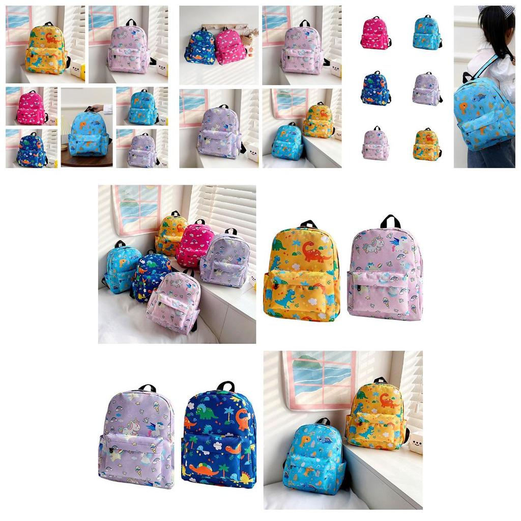 Cute Cartoon Kids Backpack With Simple And Stylish Design 2023 Korean Version Of Little Dinosaur Kindergarten Schoolbag