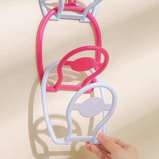 6Pcs Hat Storage Racks Scarf Bag Organizer Strong Load-bearing Easy To Install Space-Saving Baseball Cap Hanger