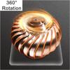 Roof Wind,Stainless Steel Turbine Ventilator Vents Rotating Roofing Turbine Ventilator, 15.7" ~ 4.3" Air Vent Outlet Rotating Roof Vents, for Energy