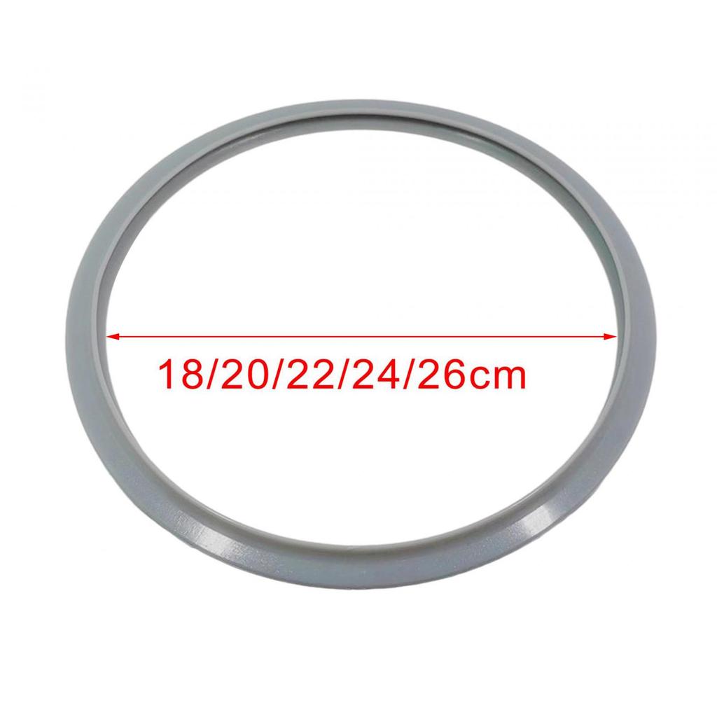 Silicona de Grado Alimenticio Olla Arrocera Olla a Presión Anillo de Silicona Tapa Junta de Repuesto Anillo Sellador de Cocina 18/20/22/24/26cm