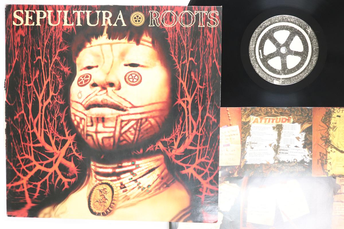LP Record SEPULTURA  Roots 0802781420 ROADRUNNER 1996 Europe Metal Used