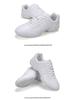 Weiße Unisex Fitness- und Tanz-Aerobic-Schuhe