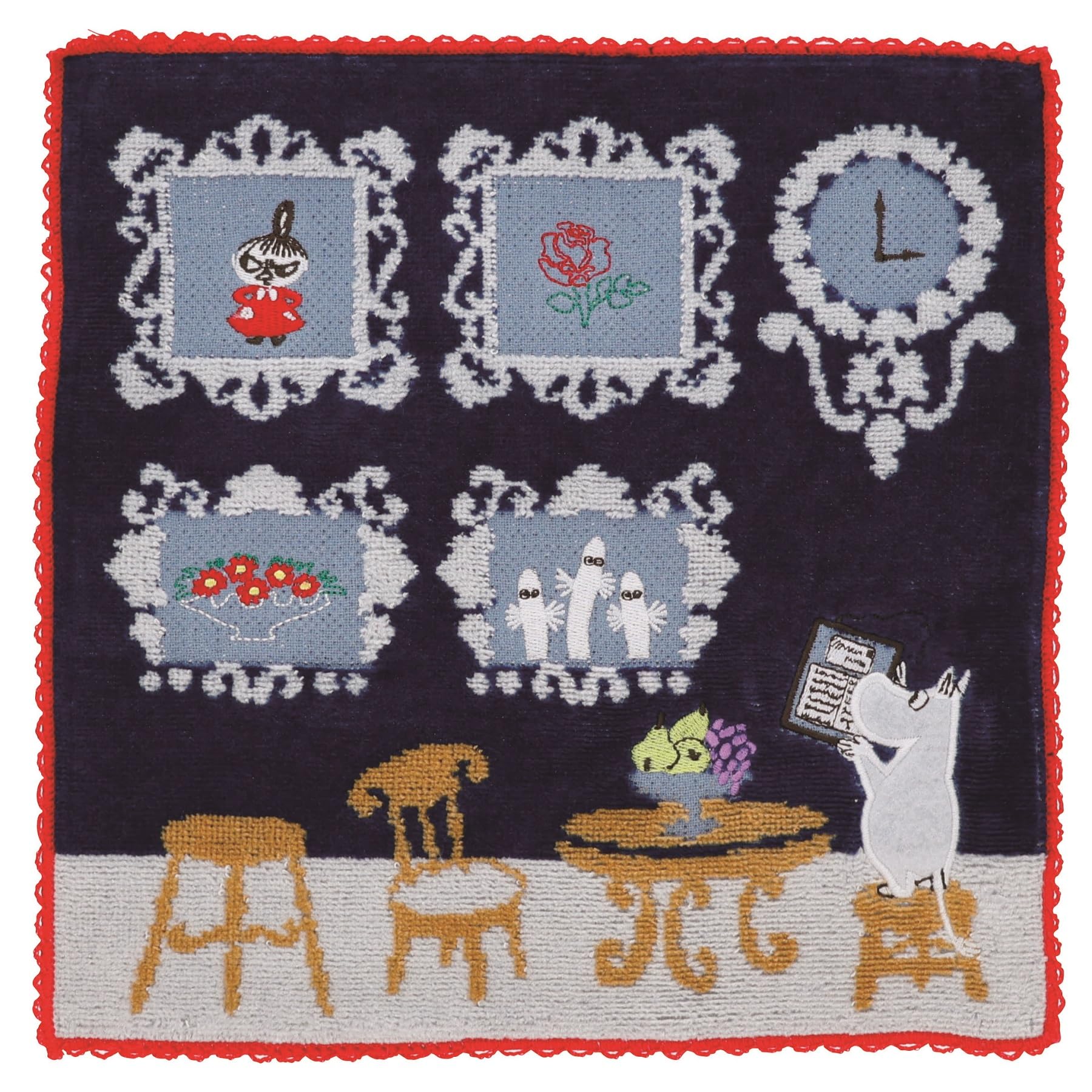 

Marushin Moomin Decorated Mini Antibacterial and Perfect as a Gift Towel, 100% Cotton, Deodorizing, (Product Number 1405039500)