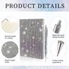 Notizbuch- und Stiftsets, Stifte, Tagebuch, Bling-Notizbuch, Diamant-Reisenotizbuch, A5-Diamant