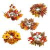 Autumn Candle Wreath, Faux Branch Styling for Entry Tables, Wall Shelves, Dining Rooms and Seasonal Home Hosting