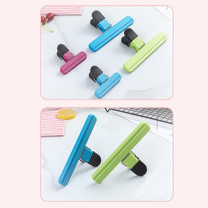 Silicone Sealing Clip,Kitchen Moisture Preservation Plastic Bag Potato Chips Food Sealing Milk Powder Tea Snacks Clip
