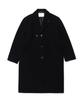 Iey Oversized Single Coat Dark Navy