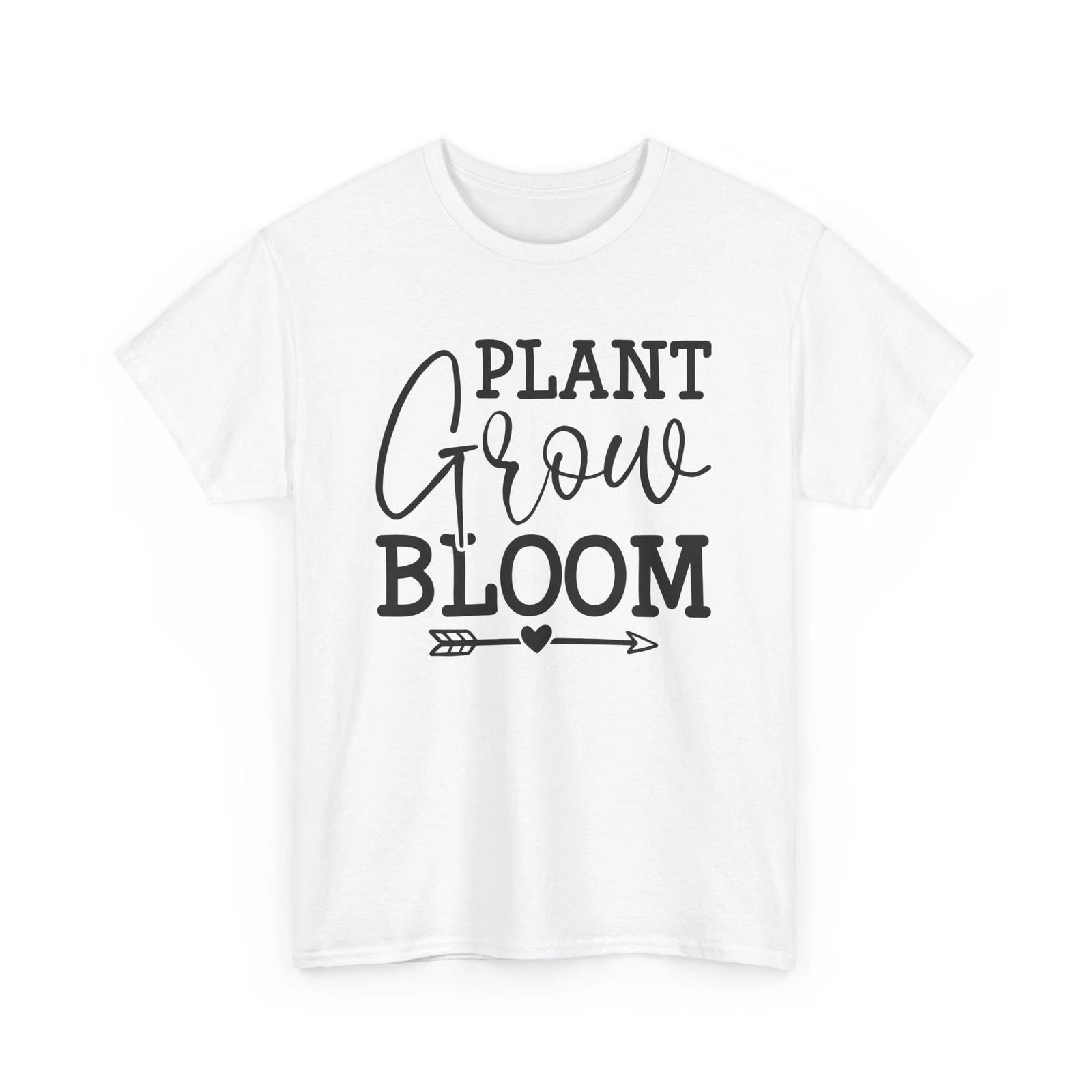 Plant Grow Bloom T-Shirt | Springtime Beauty & Nature Lover Tee | M