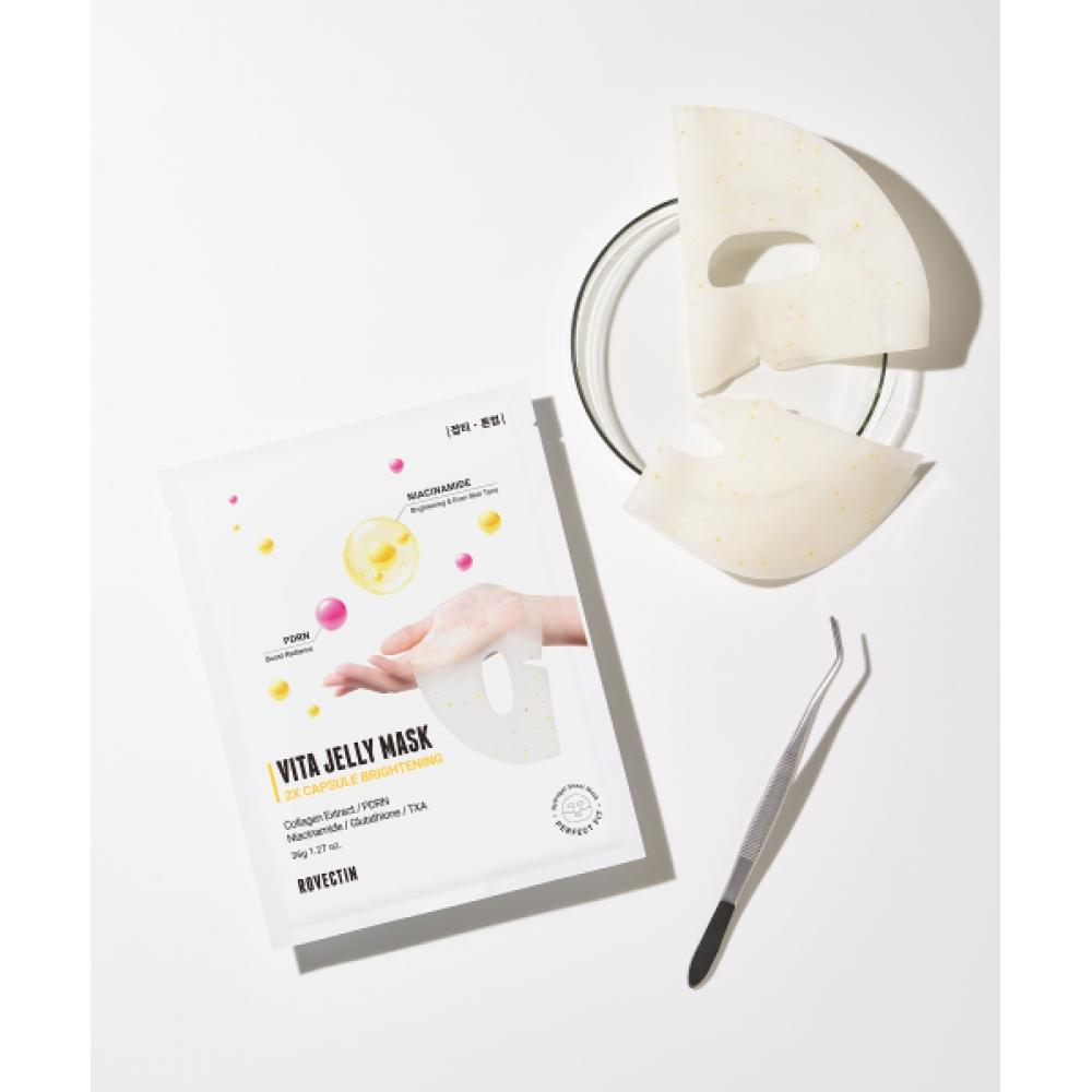 Rovectin Vita Jelly Mask Double Brightening 3 Sheets